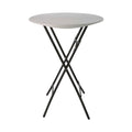 Lifetime 33-Inch Round Bistro Table Light Commercial